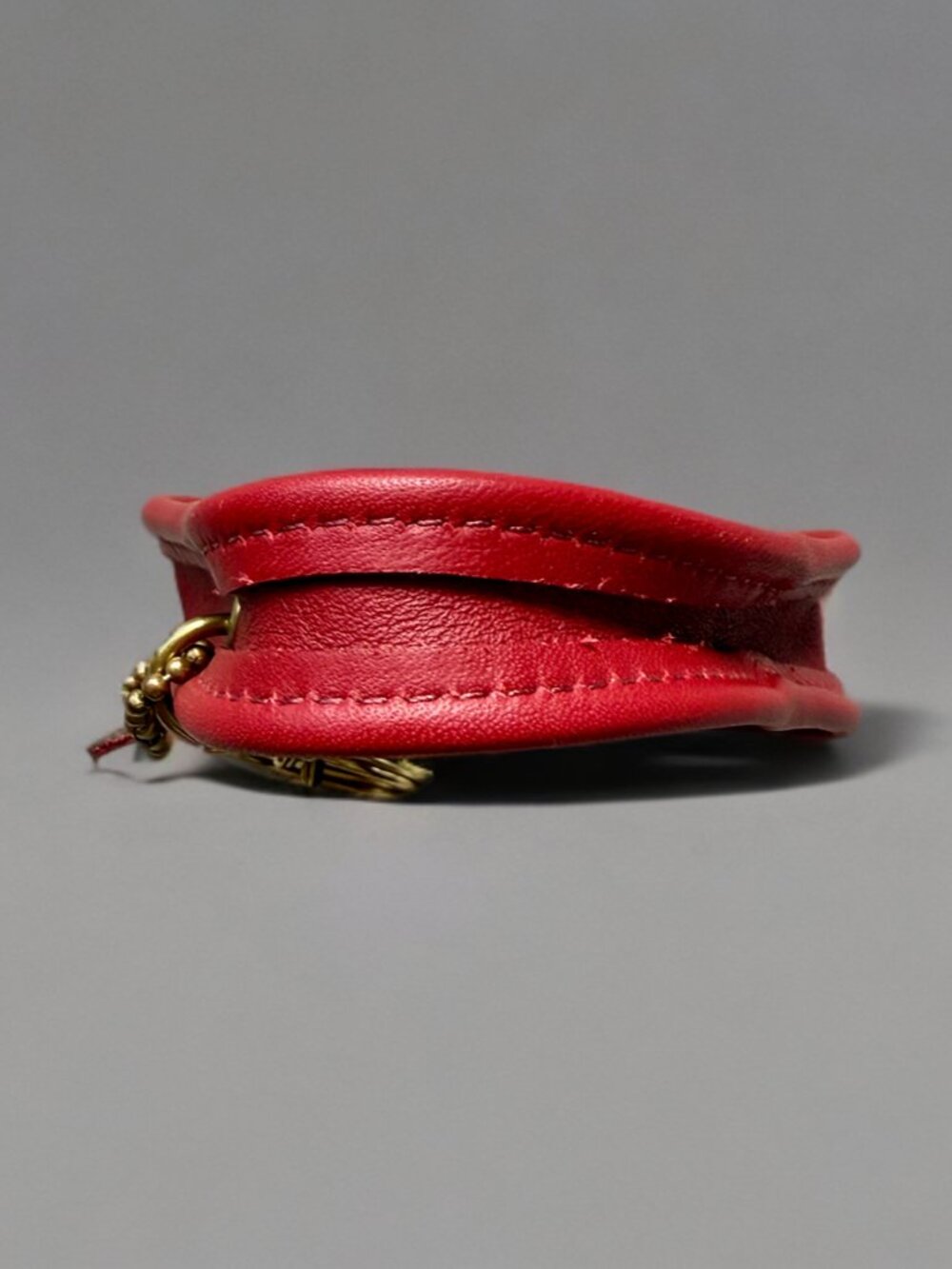 Coach Mini Red Ergo Keyfob Keychain Key Ring 7255 - Picture 4 of 13